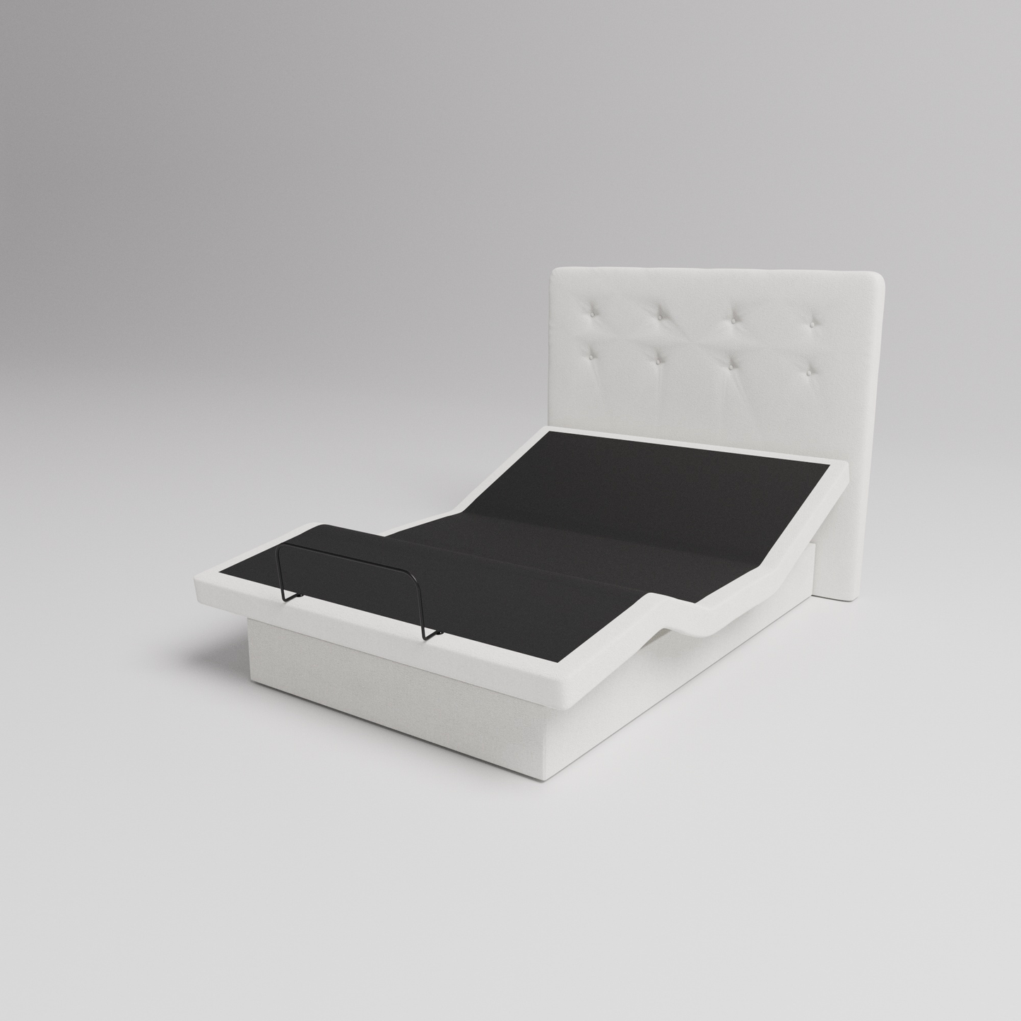Patented Edge Support provides seating on the side of the bed or getting in and out of bed. It also provides stable support when leaning against or walking around the bed.