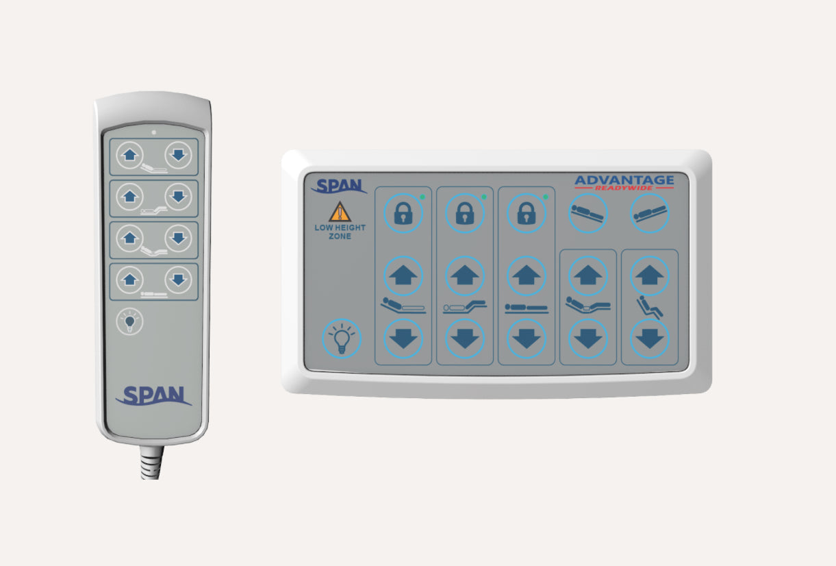 Encore ReadyWide Low Hospital Bed.