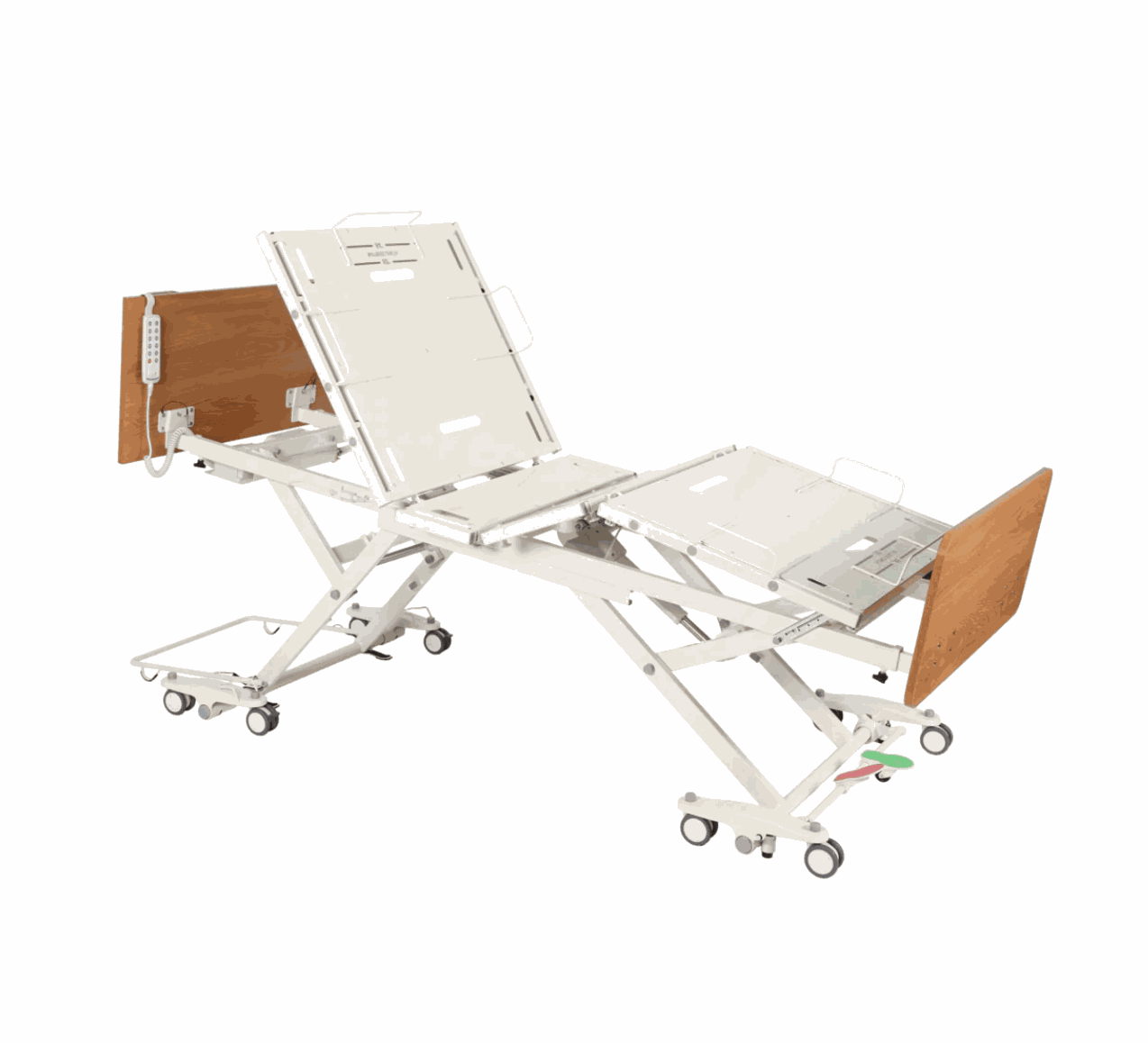 Emerald Infinity Hi-Low Hospital Bed.