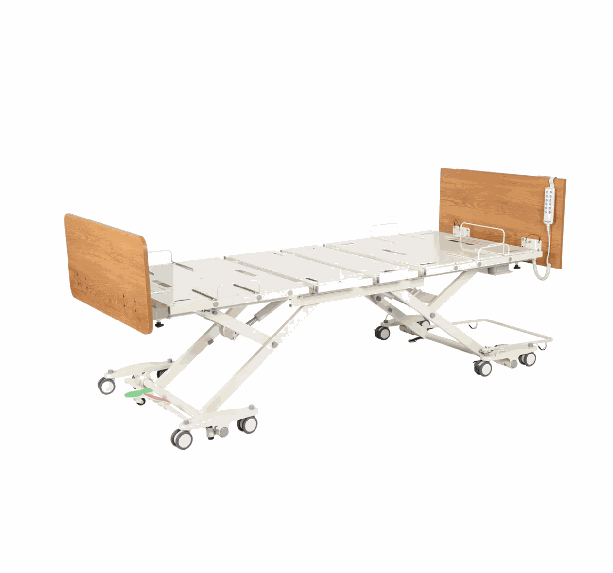 Emerald Infinity Hi-Low Hospital Bed.