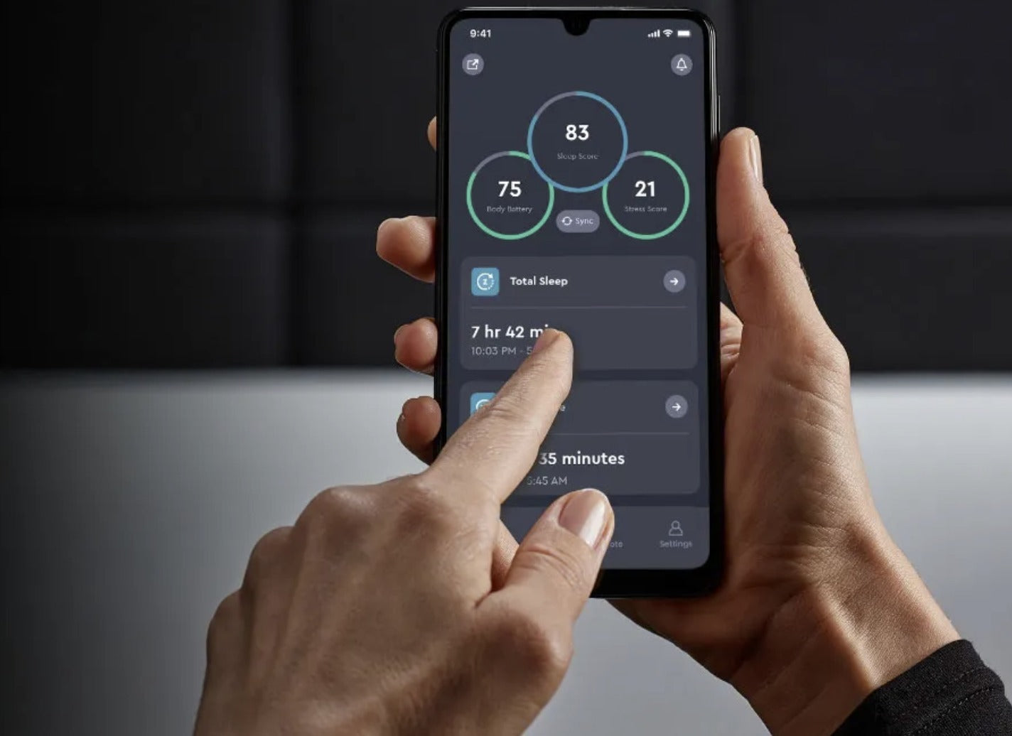 ErgoSportive Smart Adjustable Bed.