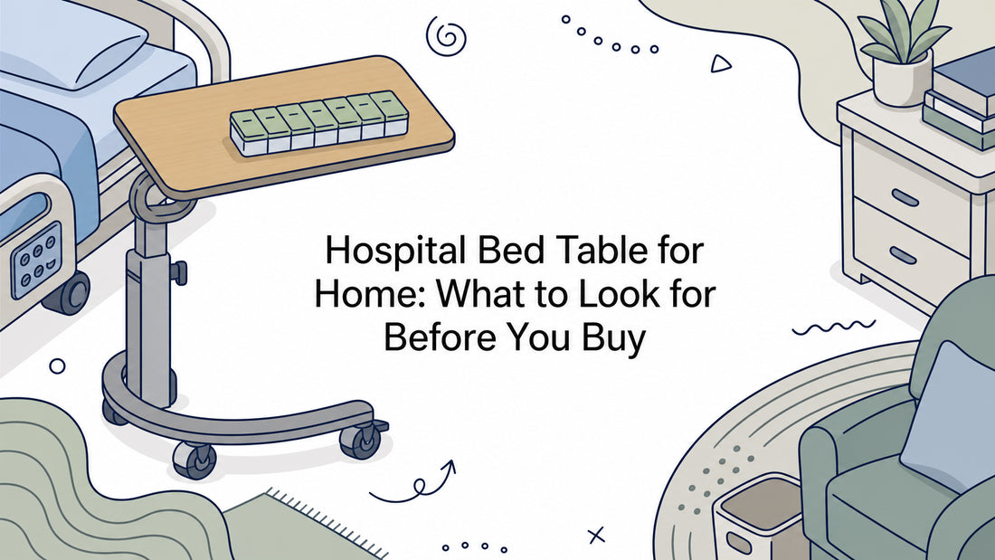 Hospital Bed Table for Home: What to Look for Before You Buy