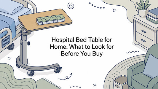Hospital Bed Table for Home: What to Look for Before You Buy