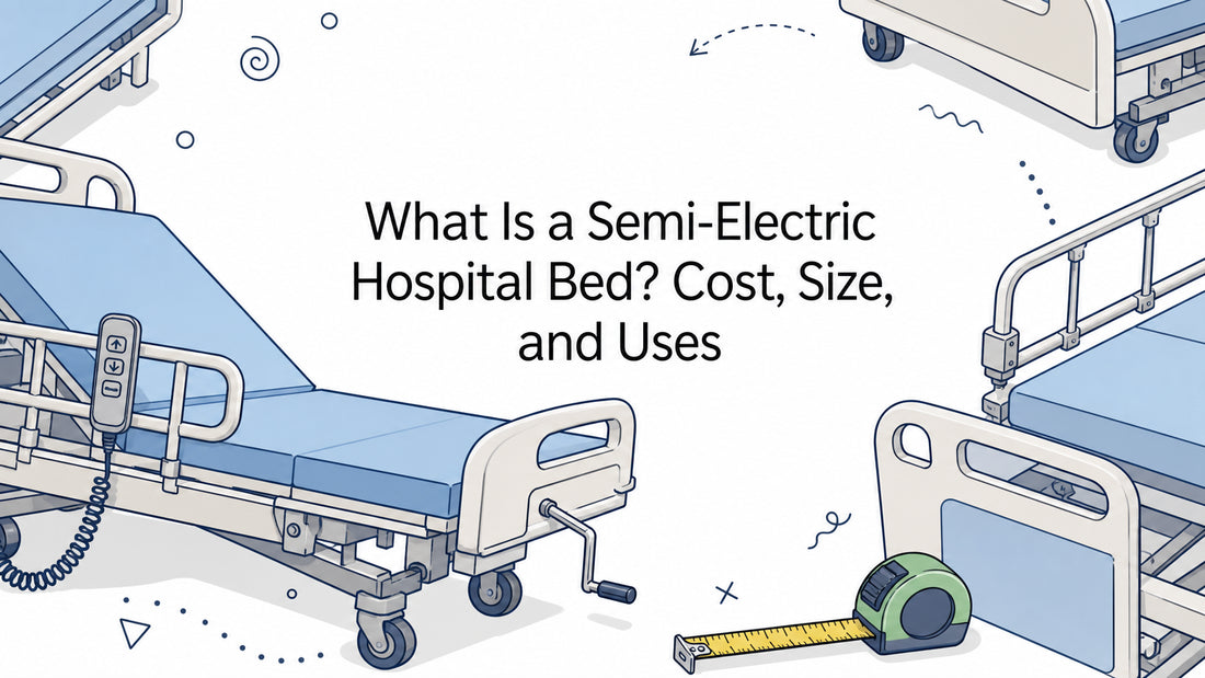 What Is a Semi-Electric Hospital Bed? Cost, Size, and Uses