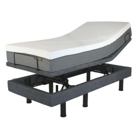 Adjustable bed designed for seniors mobility challenges, providing comfort and support for better sleep.