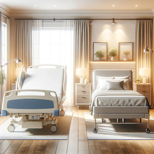 What is the Difference Between a Hospital Bed for the Home and a Regular Adjustable Bed