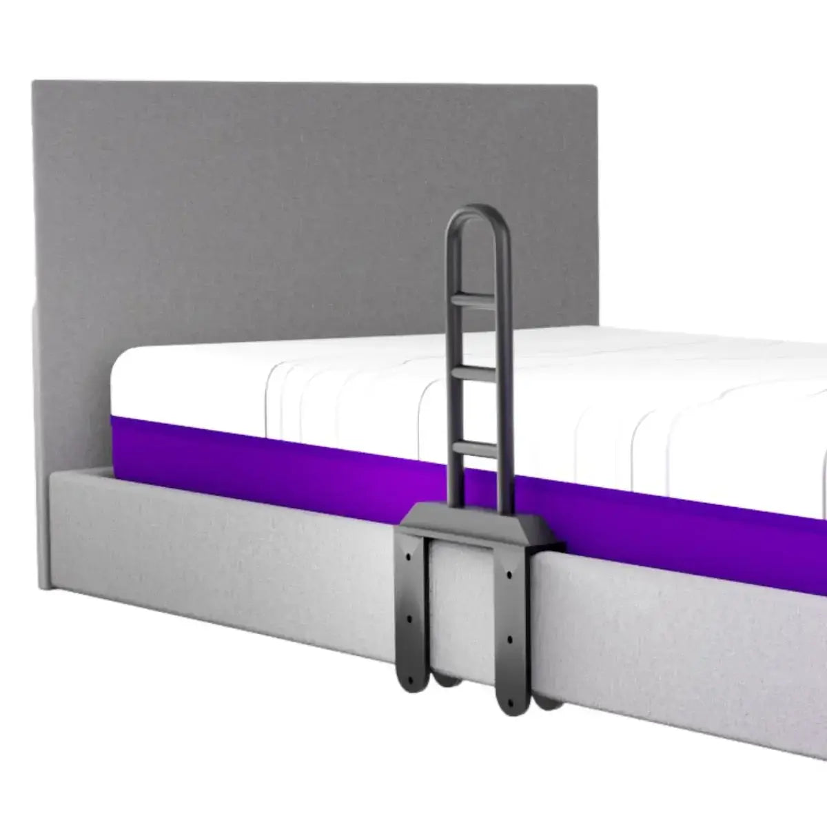 NEW ARRIVALS Hospital Bed with a safety ladder and modern design, perfect for homecare needs.