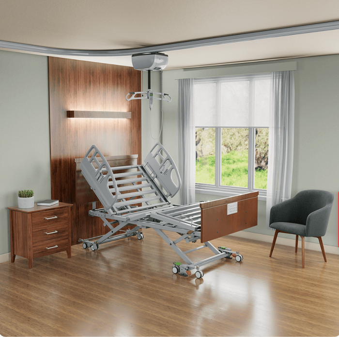 Encore ReadyWide low hospital bed