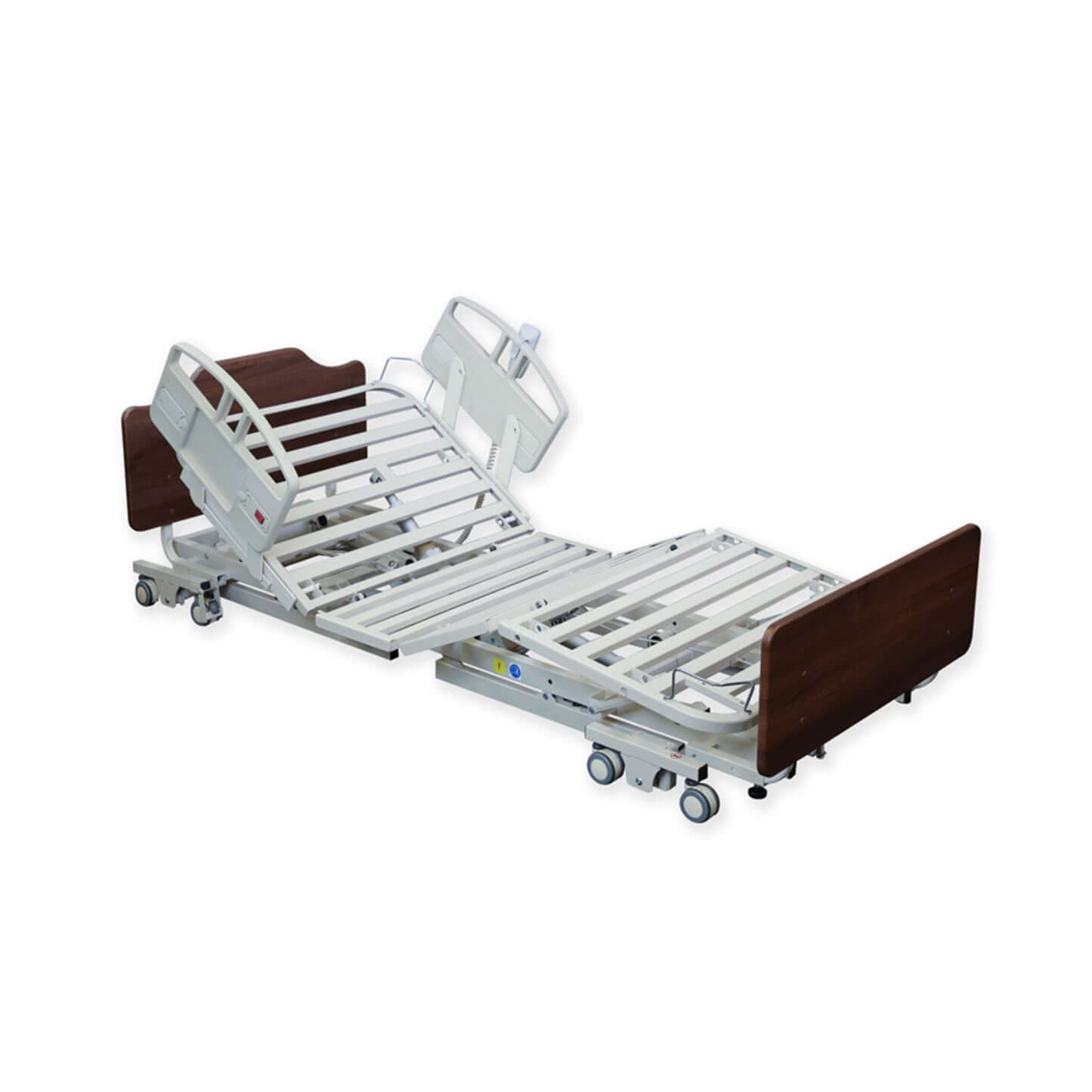 NOA Elite II Long Term Care Bed, adjustable hospital bed with electric controls for homecare and facility use.