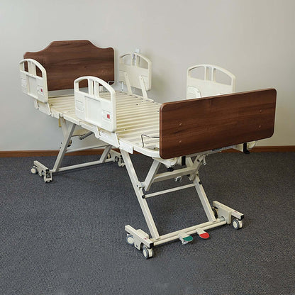 NOA Elite II Long Term Care Bed adjustable hospital bed with hi-low features, designed for homecare use.