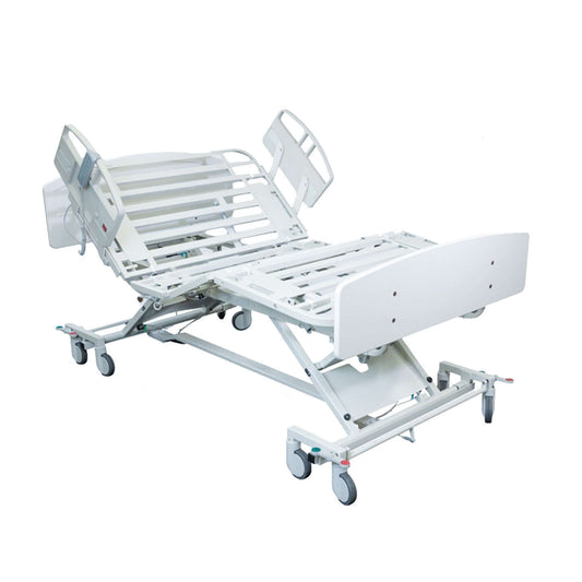 NOA Expandable Bariatric Hospital Bed with adjustable height and positions for homecare and hospital use.