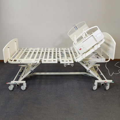 NOA Expandable Bariatric Hospital Bed with adjustable height and positions for homecare needs.