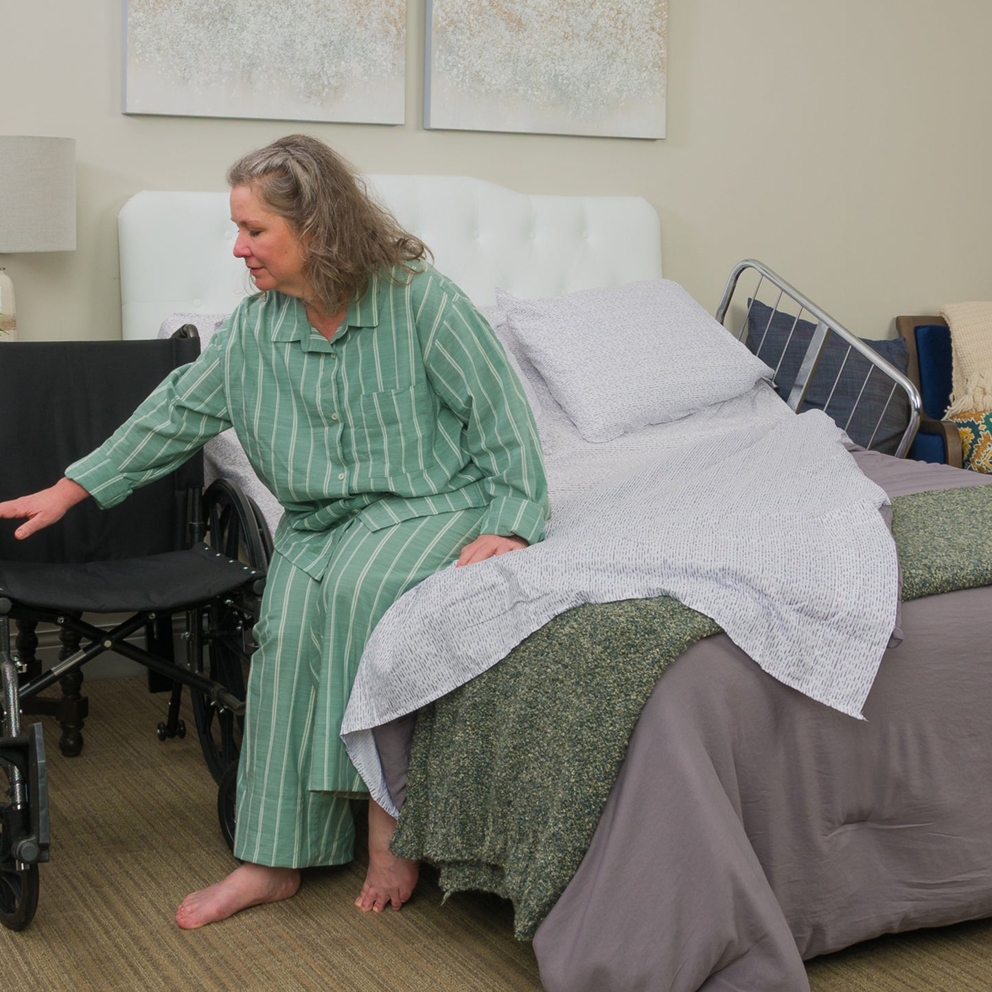 Transfer Master Supernal 3 Function Hi-Low Adjustable Bed