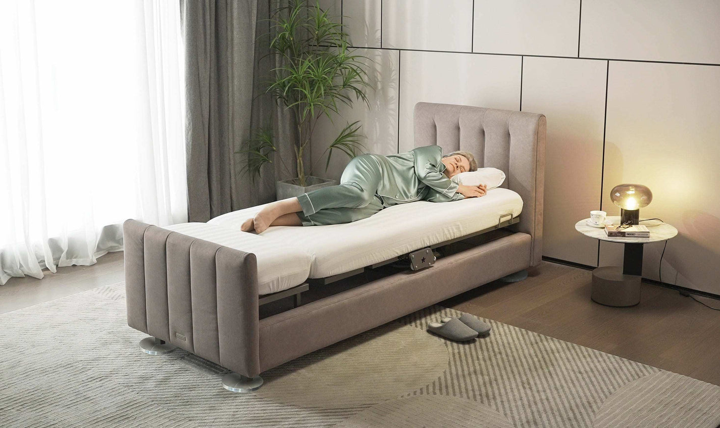 Orin Rotating Sit to Stand Bed | Sleep to Stand Bed for Home Use ...
