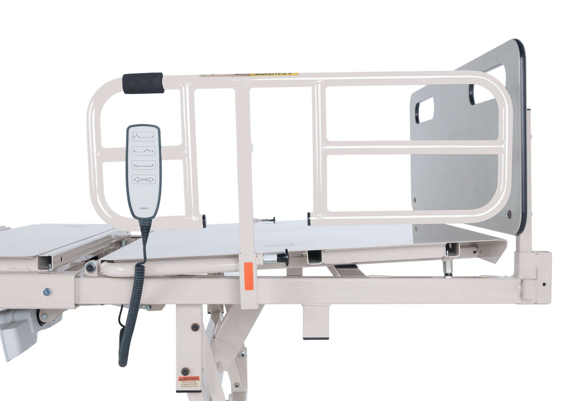 Gendron® Maxi Rest 800 Bariatric Hospital Bed features adjustable rail and remote control for personalized comfort.
