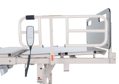 Gendron® Maxi Rest 800 Bariatric Hospital Bed features adjustable rail and remote control for personalized comfort.