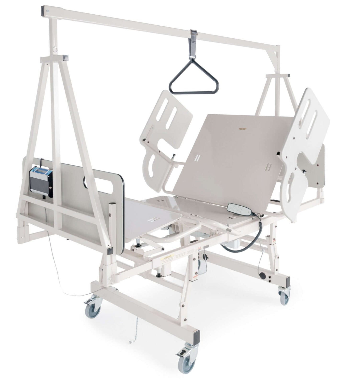 Gendron® Maxi Rest 800 Bariatric Hospital Bed with adjustable frame and patient lift for home care.