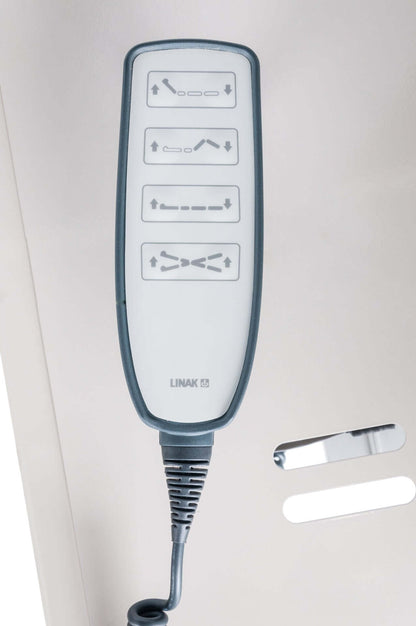 Gendron® Maxi Rest 800 Bariatric Hospital Bed remote control with adjustable features for personalized comfort.