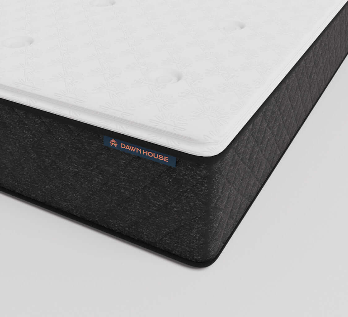Dawn House Mattress Options shown from the side, ideal for hospital beds and adjustable beds.