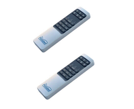 Flex-A-Bed Remote for adjustable hospital bed and homecare bed, featuring intuitive controls for hi-low adjustments.