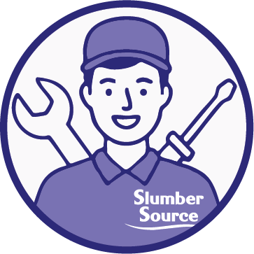 Lifetime In-Home Tech Support technician with tools for hospital beds and adjustable bed services.