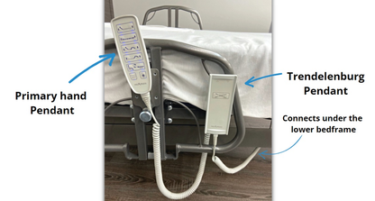 Med-Mizer Deluxe ActiveCare SafeTurn Rotating Hi-Low Hospital Bed