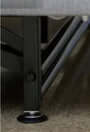 Foot Options for adjustable bed showing leg support, compatible with hospital bed and homecare bed features.