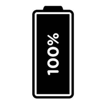 Battery Backup for hospital bed, homecare bed, adjustable bed, hi-low bed showing 100% charge status.