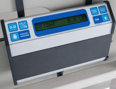 Built-in weight scale for hospital bed