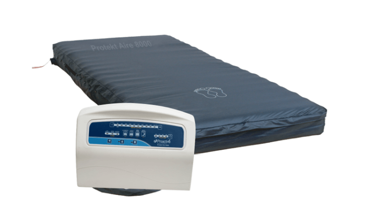 Alternating Pressure/Low Air Loss Mattress Options for hospital bed, homecare bed, adjustable bed, and hi-low bed.