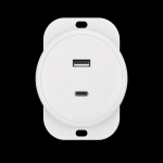 Charging module for hospital bed