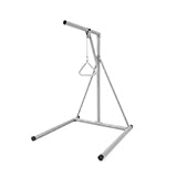 Trapeze for hospital bed, homecare bed, adjustable bed, and hi-low bed support for safe transfers.