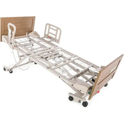 Zenith 7200 Slide Wide Hi-Lo Hospital Bed with adjustable features for homecare and hospital use.