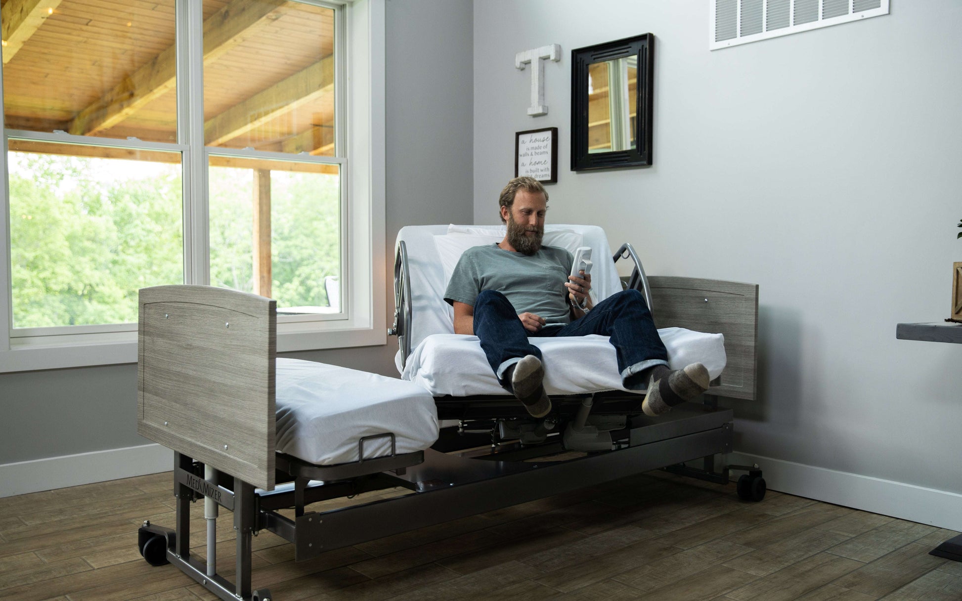 Med-Mizer ActiveCare SafeTurn Rotating Hospital Bed